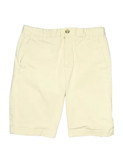 Pre-owned Vineyard Vines Kids' Khaki Shorts In Yellow