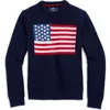 Vineyard Vines Kids' American Flag Sweater