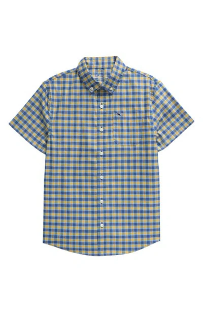 Vineyard Vines Kids' Arawak Graphic T-shirt In Honey Pld