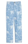 Vineyard Vines Kids' Breaker Pants In Breezy Ice Water