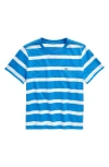 Vineyard Vines Kids' Breton Slub Cotton Pocket T-shirt In Marsh