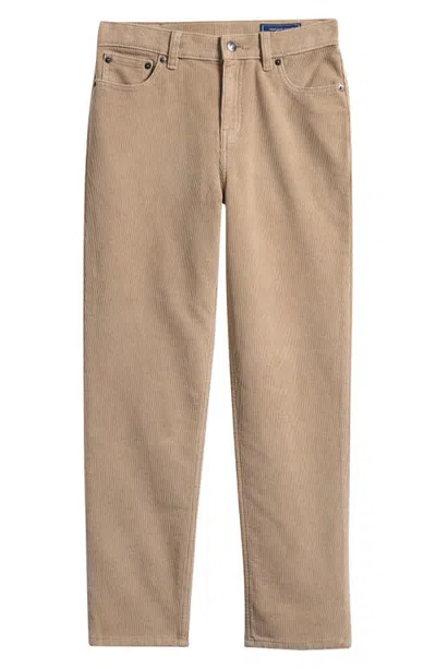 Vineyard Vines Kids' Corduroy Five-pocket Pants In Khaki