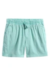 Vineyard Vines Kids' Print Pull-on Chino Shorts In Blue
