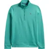 Vineyard Vines Kids' Exclusive Half Zip Pullover In Blue