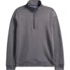 Vineyard Vines Kids' Exclusive Half Zip Pullover In Gray