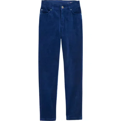Vineyard Vines Kids' Five Pocket Stretch Corduroy Pants In Blue