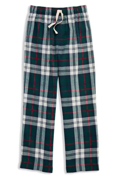 Vineyard Vines Kids' Flannel Lounge Pants In Charleston Green
