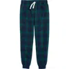 Vineyard Vines Kids' Flannel Lounge Pants In Green
