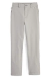 Vineyard Vines Kids' Flat Front Performance Chinos In Gray
