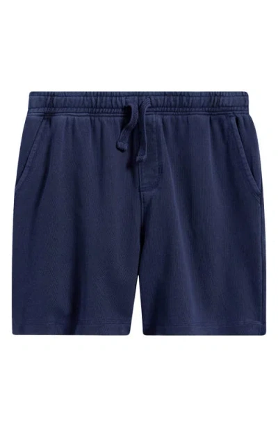 Vineyard Vines Kids' French Terry Sweat Shorts In Nautical Blue