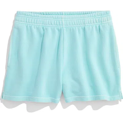 Vineyard Vines Kids' Garment Dyed Cotton Sweat Shorts In Blue