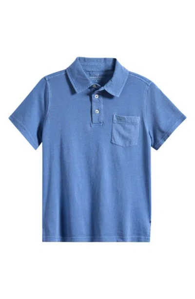 Vineyard Vines Kids' Island Polo (nordstrom Exclusive) In Blue