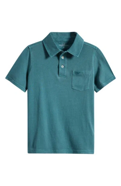 Vineyard Vines Kids' Island Polo (nordstrom Exclusive) In Green