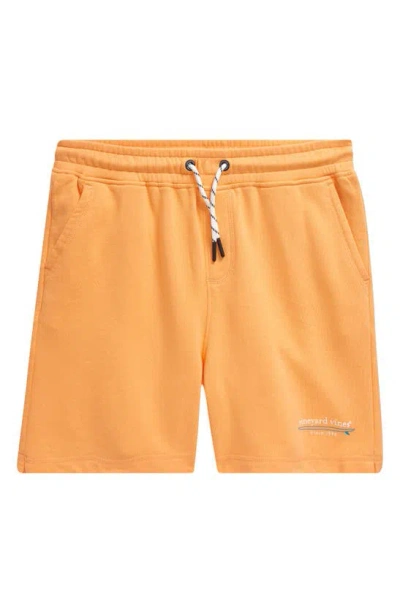 Vineyard Vines Kids' Jetty Knit Shorts In Melon