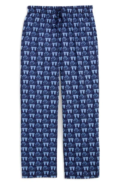 Vineyard Vines Kids' Knit Pajama Pants In Blue