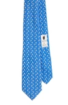 Vineyard Vines Kids' Lacrosse Silk Tie In Blue