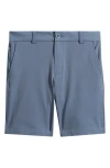 Vineyard Vines Kids' On-the-go Performance Shorts In Blue Mirage