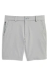 Vineyard Vines Kids' On-the-go Performance Shorts In Gray
