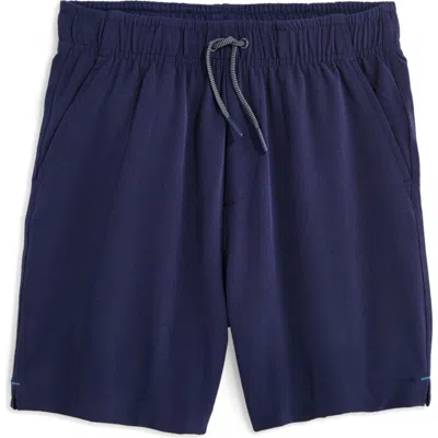 Vineyard Vines Kids' Performance Drawstring Shorts In Blue