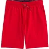 Vineyard Vines Kids' Performance Drawstring Shorts In Red