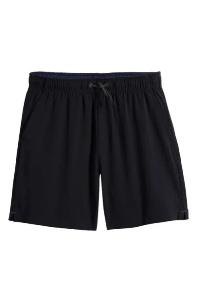 Vineyard Vines Kids' Performance Pull-on Shorts In Jet Black
