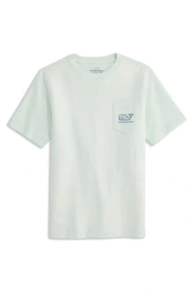 Vineyard Vines Kids' Pirate Map Whale Pocket Graphic T-shirt In Blue