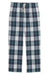 Vineyard Vines Kids' Plaid Flannel Pajama Pants In Multi