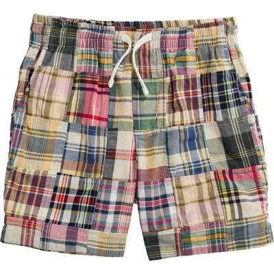 Vineyard Vines Kids' Plaid Pull-on Short In Multi