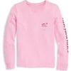 Vineyard Vines Kids' Pocket Cotton T-shirt In Pink