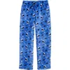 Vineyard Vines Kids' Print Fleece Sleep Pants In Blue