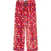 Vineyard Vines Kids' Print Fleece Sleep Pants In Red Velvet Cookies
