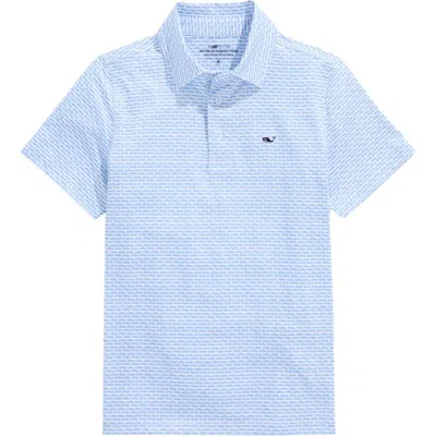 VINEYARD VINES VINEYARD VINES KIDS' PRINT POLO