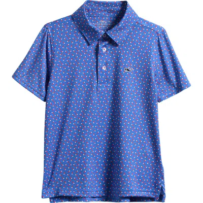VINEYARD VINES VINEYARD VINES KIDS' PRINT POLO