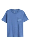 Vineyard Vines Kids' Sea Ya Later Pocket Graphic T-shirt In Blue