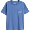 Vineyard Vines Kids' Sea Ya Later Pocket Graphic T-shirt In Blue