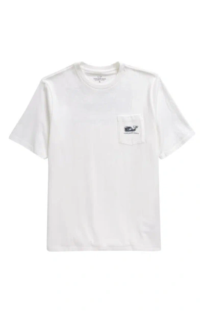 Vineyard Vines Kids' Stamp Crab T-shirt In White Cap