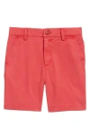 Vineyard Vines Little Boy's & Boy's Cotton Stretch Breaker Shorts In Sailors Red