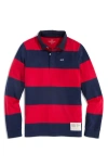 VINEYARD VINES VINEYARD VINES KIDS' STRIPE COTTON RUGBY SHIRT