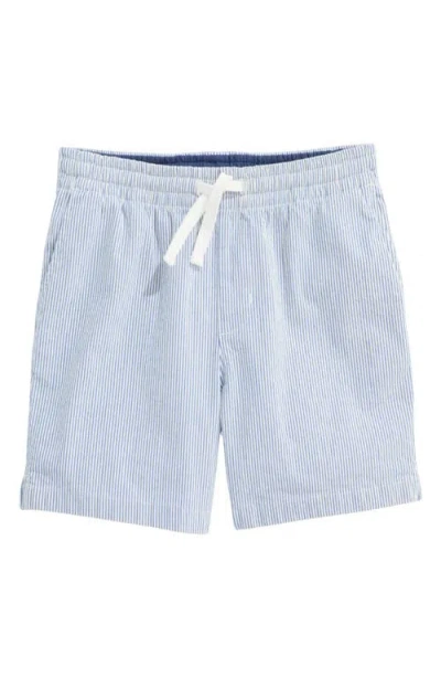 Vineyard Vines Kids' Stripe Cotton Seersucker Drawstring Shorts