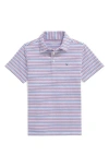 Vineyard Vines Kids' Stripe Sankaty Performance Polo