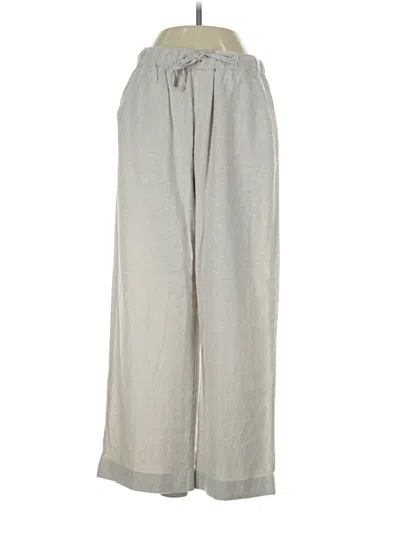 Pre-owned Vineyard Vines Linen Pants In Gray