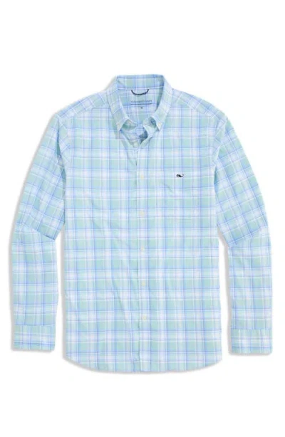 Vineyard Vines Long Point Plaid Featherweight Performance Button-down Shirt
