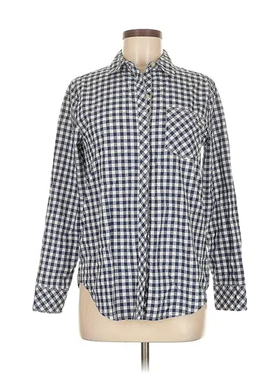 Pre-owned Vineyard Vines Long Sleeve Button Down Shirt In Blue