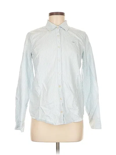 Pre-owned Vineyard Vines Long Sleeve Button Down Shirt In Blue
