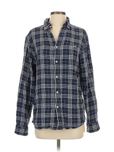 Pre-owned Vineyard Vines Long Sleeve Button Down Shirt In Blue