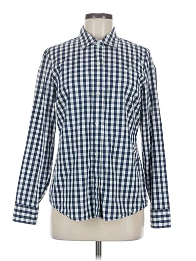 Pre-owned Vineyard Vines Long Sleeve Button Down Shirt In Blue