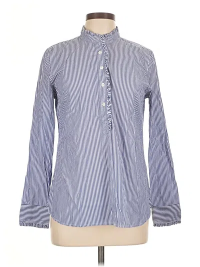 Pre-owned Vineyard Vines Long Sleeve Button Down Shirt In Blue