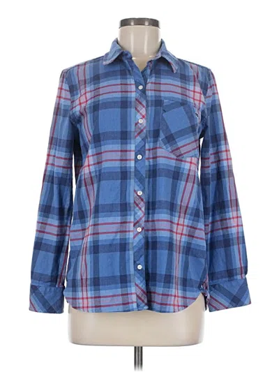 Pre-owned Vineyard Vines Long Sleeve Button Down Shirt In Blue