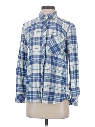 Pre-owned Vineyard Vines Long Sleeve Button Down Shirt In Blue