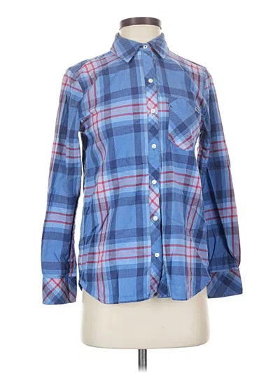 Pre-owned Vineyard Vines Long Sleeve Button Down Shirt In Blue